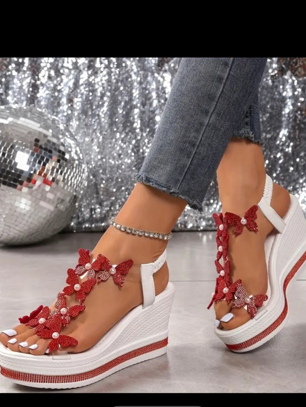 New Wedge Sling Back Super Comfy & Your Feet Will Love You, Even After 25hrs S/9